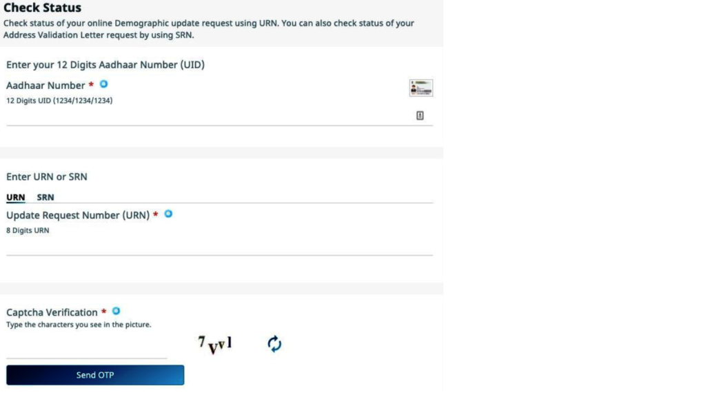 How to change the address on an Aadhar card