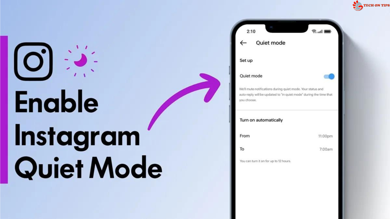 How to activate Instagram's silent mode on an iPhone or an Android device