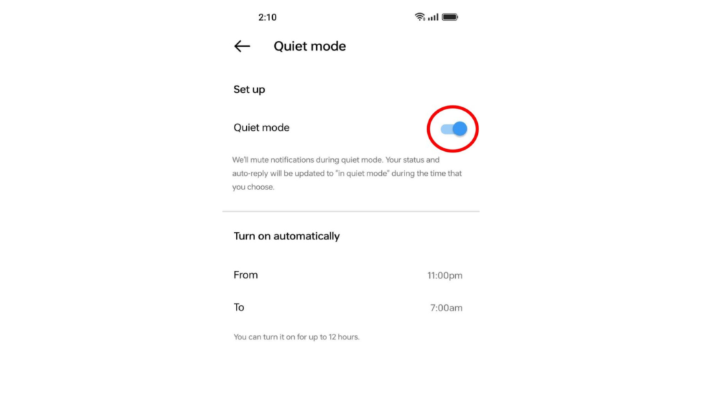 How to disable the Quiet mode on Instagram