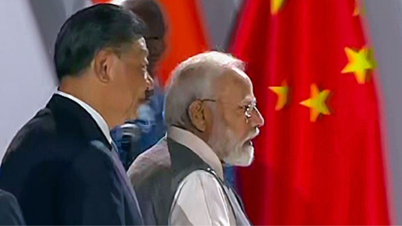 PM Modi, Xi meet at BRICS, call for respecting LAC
